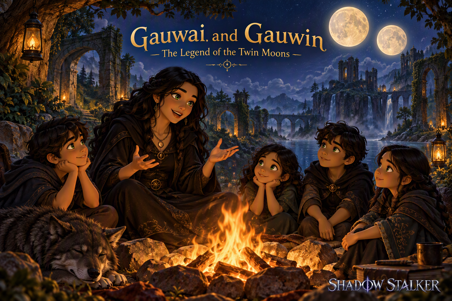 In-Universe Documents: Gauwai and Gauwin – The Legend of the Twin Moons